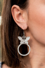Load image into Gallery viewer, Paparazzi 🔆 Paradise Found - White Earrings
