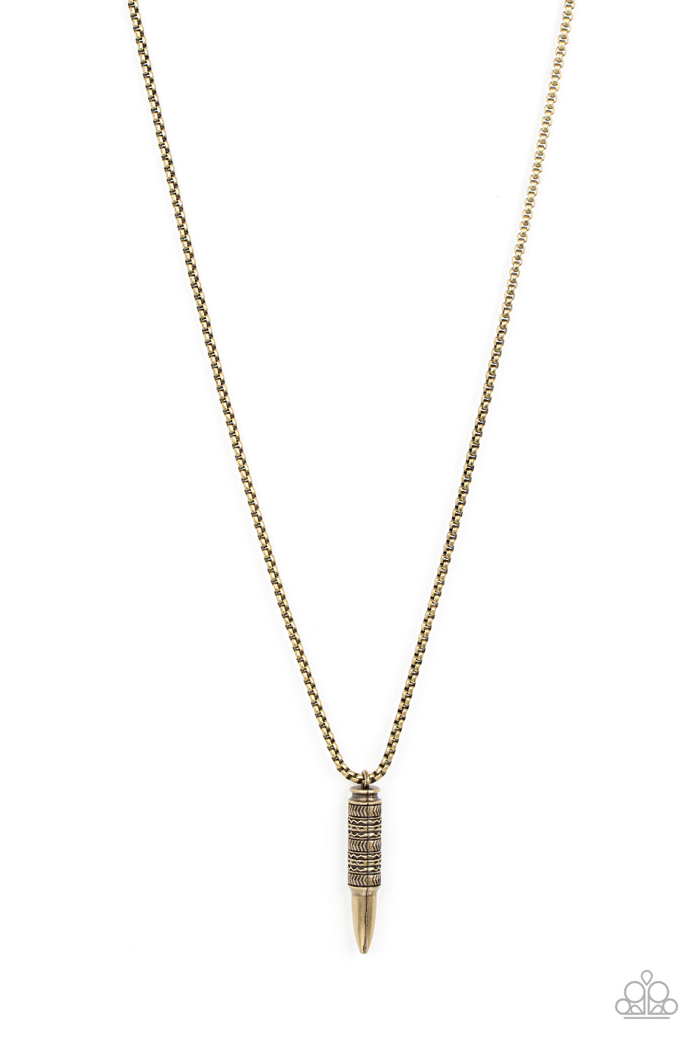 oak-sisters-jewelry-highland-hunter-brass-mens necklace-paparazzi-accessories-by-lisa