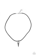 Load image into Gallery viewer, oak-sisters-jewelry-pharaohs-arrow-black-mens necklace-paparazzi-accessories-by-lisa
