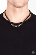 Load image into Gallery viewer, Paparazzi 🔆 Primitive Prize - Brown Necklace

