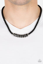 Load image into Gallery viewer, Paparazzi 🔆 Primitive Prize - Black Necklace

