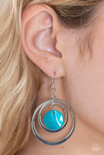 Load image into Gallery viewer, Paparazzi 🔆 Mai Tai Tango - Blue Earrings
