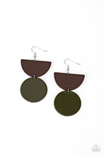 Load image into Gallery viewer, oak-sisters-jewelry-beach-bistro-green-earrings-paparazzi-accessories-by-lisa
