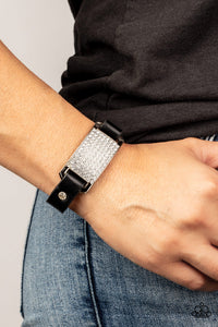 Paparazzi 🔆 Urban Rivalry - Black Bracelet