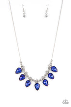 Load image into Gallery viewer, oak-sisters-jewelry-crown-jewel-couture-blue-necklace-paparazzi-accessories-by-lisa
