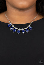 Load image into Gallery viewer, Paparazzi 🔆 Crown Jewel Couture - Blue Necklace
