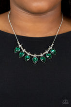 Load image into Gallery viewer, Paparazzi 🔆 Crown Jewel Couture - Green Necklace
