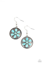 Load image into Gallery viewer, oak-sisters-jewelry-saguaro-spring-blue-earrings-paparazzi-accessories-by-lisa
