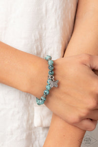 Paparazzi 🔆 Butterfly Nirvana - Blue Bracelet