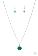 Load image into Gallery viewer, oak-sisters-jewelry-gracefully-gemstone-green-necklace-paparazzi-accessories-by-lisa
