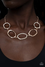 Load image into Gallery viewer, Paparazzi 🔆 Gritty Go-Getter - Rose Gold Necklace
