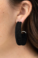 Load image into Gallery viewer, Paparazzi 🔆 Rural Guru - Black Earrings
