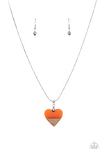 Load image into Gallery viewer, oak-sisters-jewelry-you-complete-me-orange-necklace-paparazzi-accessories-by-lisa
