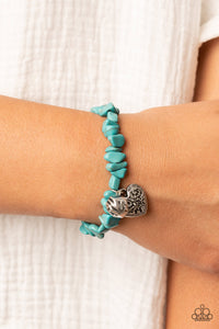 Paparazzi 🔆 Love You to Pieces - Blue Bracelet