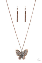 Load image into Gallery viewer, oak-sisters-jewelry-butterfly-boutique-copper-necklace-paparazzi-accessories-by-lisa
