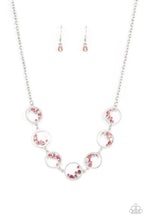 Load image into Gallery viewer, oak-sisters-jewelry-blissfully-bubbly-pink-necklace-paparazzi-accessories-by-lisa

