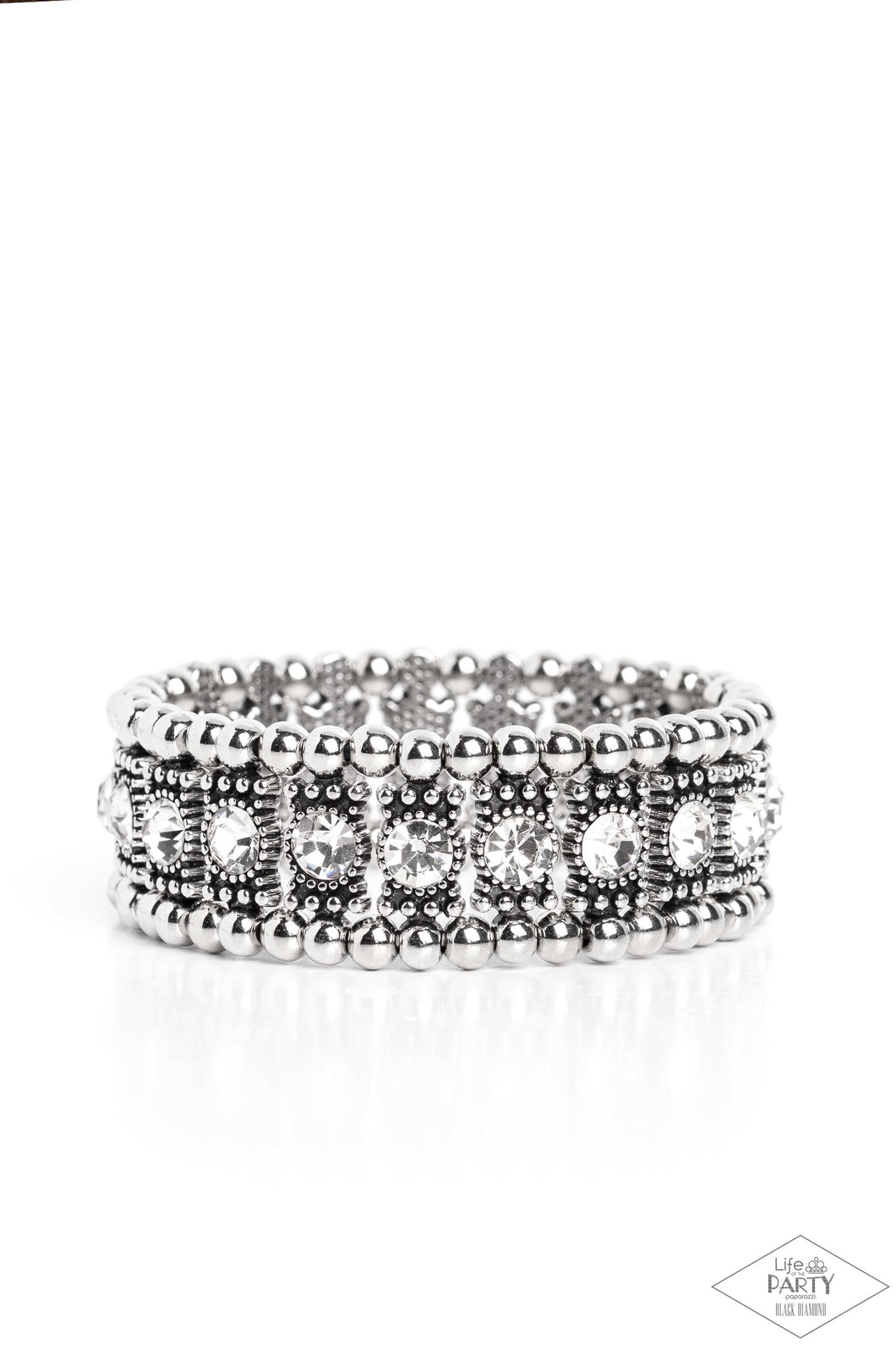 oak-sisters-jewelry-ritzy-reboot-white-bracelet-paparazzi-accessories-by-lisa