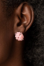 Load image into Gallery viewer, Paparazzi 🔆 Bunches of Bubbly - Pink Post Earrings
