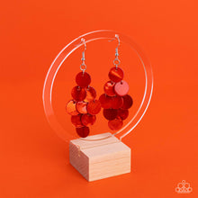 Load image into Gallery viewer, Paparazzi 🔆 Tropical Tryst - Orange Earrings
