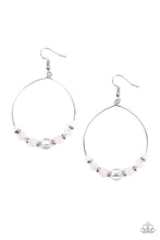 Load image into Gallery viewer, oak-sisters-jewelry-ambient-afterglow-white-earrings-paparazzi-accessories-by-lisa
