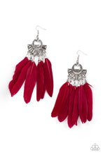 Load image into Gallery viewer, oak-sisters-jewelry-plume-paradise-red-paparazzi-accessories-by-lisa
