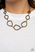 Load image into Gallery viewer, Paparazzi 🔆 The Real Deal - Brass Necklace
