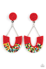 Load image into Gallery viewer, oak-sisters-jewelry-make-it-rainbow-red-paparazzi-accessories-by-lisa
