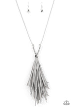 Load image into Gallery viewer, oak-sisters-jewelry-a-clean-sweep-silver-necklace-paparazzi-accessories-by-lisa
