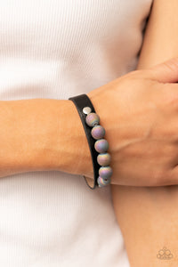 Paparazzi 🔆 Saturn Safari - Black Bracelet