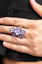 Load image into Gallery viewer, Paparazzi 🔆 Boastful Blooms - Purple Ring
