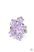 Load image into Gallery viewer, oak-sisters-jewelry-boastful-blooms-purple-ring-paparazzi-accessories-by-lisa
