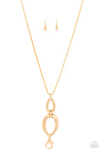 Load image into Gallery viewer, oak-sisters-jewelry-elegantly-entrancing-gold-1556-paparazzi-accessories-by-lisa
