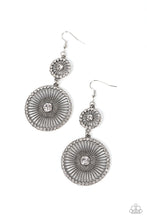 Load image into Gallery viewer, oak-sisters-jewelry-bring-down-the-wheelhouse-white-earrings-paparazzi-accessories-by-lisa
