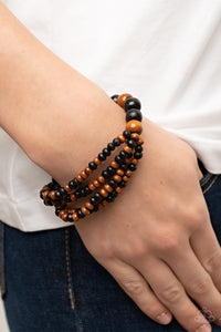 Paparazzi 🔆 Oceania Oasis - Black Bracelet