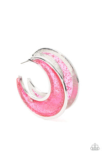 oak-sisters-jewelry-charismatically-curvy-pink-earrings-paparazzi-accessories-by-lisa