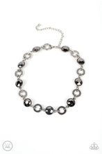 Load image into Gallery viewer, oak-sisters-jewelry-rhinestone-rollout-silver-necklace-paparazzi-accessories-by-lisa

