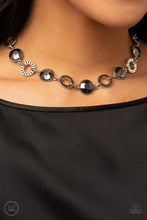 Load image into Gallery viewer, Paparazzi 🔆 Rhinestone Rollout - Silver Necklace
