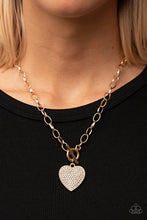 Load image into Gallery viewer, Paparazzi 🔆 If You LUST - Gold Necklace
