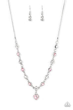 Load image into Gallery viewer, oak-sisters-jewelry-true-love-trinket-pink-necklace-paparazzi-accessories-by-lisa
