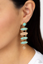 Load image into Gallery viewer, Paparazzi 🔆 Rustic Reverie - Blue Post Earrings

