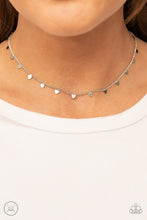 Load image into Gallery viewer, Paparazzi 🔆 Cupids Cutest Valentine - Silver Necklace
