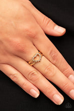 Load image into Gallery viewer, Paparazzi 🔆 First Kisses - Gold Ring
