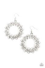 Load image into Gallery viewer, oak-sisters-jewelry-combustible-couture-white-earrings-paparazzi-accessories-by-lisa
