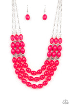 Load image into Gallery viewer, oak-sisters-jewelry-coastal-cruise-pink-necklace-paparazzi-accessories-by-lisa
