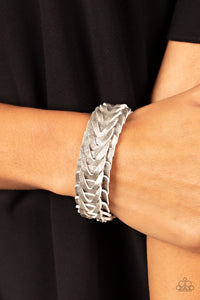 Paparazzi 🔆 Western Nomad - Silver Bracelet