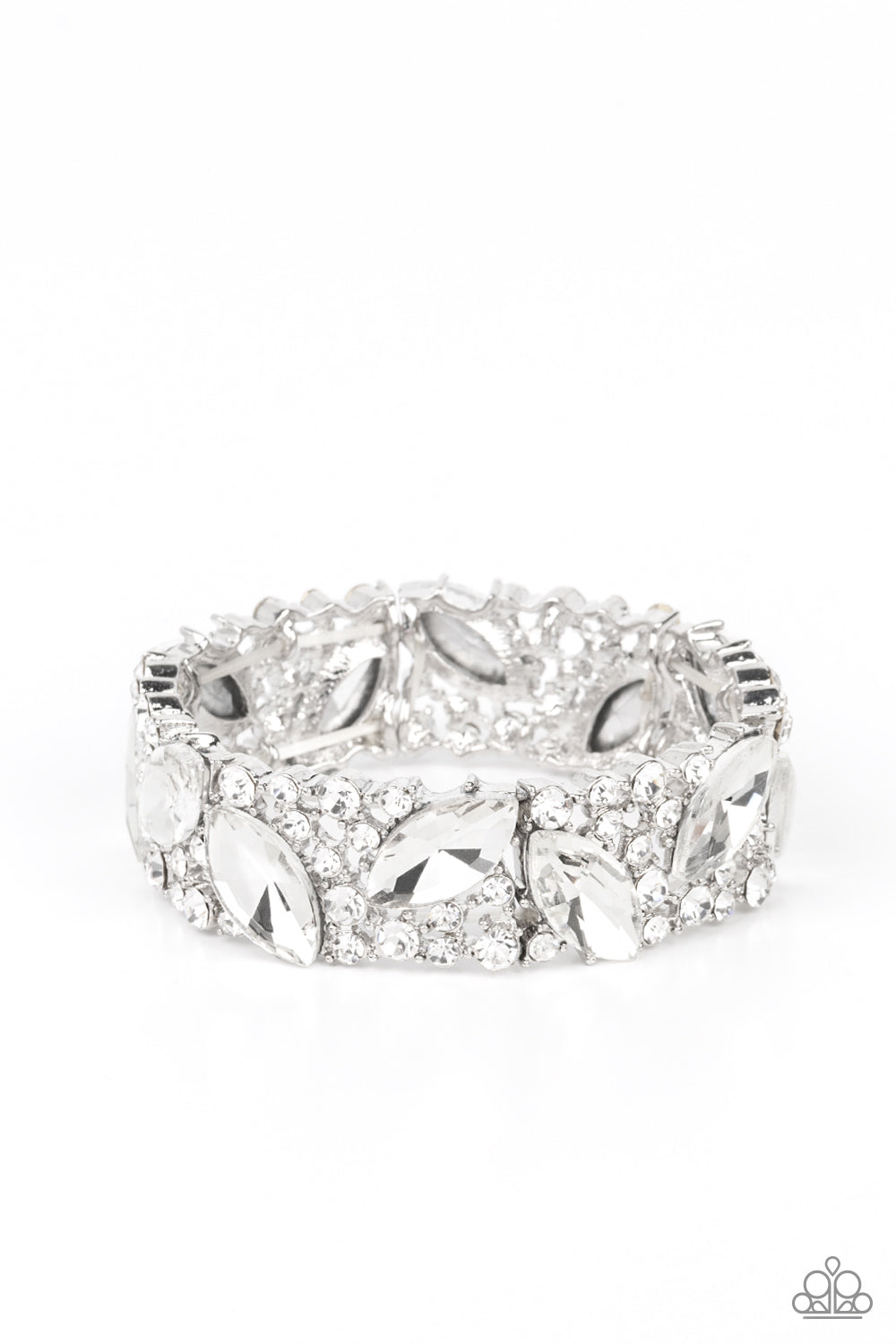 oak-sisters-jewelry-full-body-chills-white-bracelet-paparazzi-accessories-by-lisa