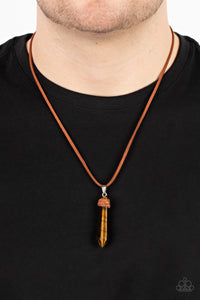 Paparazzi 🔆 Holistic Harmony - Brown Necklace