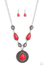 Load image into Gallery viewer, oak-sisters-jewelry-saguaro-soul-trek-red-paparazzi-accessories-by-lisa
