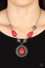 Load image into Gallery viewer, Paparazzi 🔆 Saguaro Soul Trek - Red Necklace
