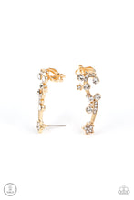 Load image into Gallery viewer, oak-sisters-jewelry-astral-anthem-gold-post earrings-paparazzi-accessories-by-lisa
